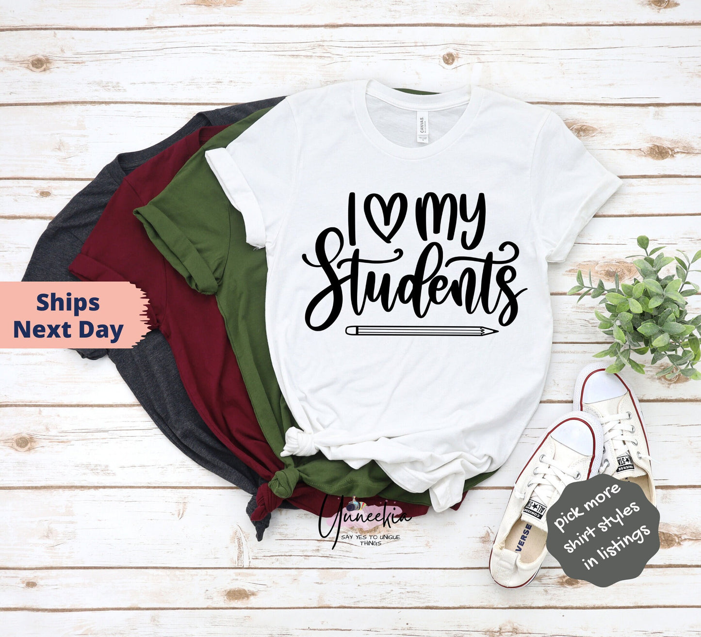 I Love My Student Shirt, Back to School, First Day of School, Kindergarten Teacher, Teacher Shirt, Elementary School Teacher Shirt