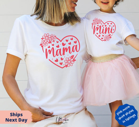 Mama Mini Shirt,Mama Mini Matching Set,Mini Toddler,Mini Youth,Mini Bodysuit,Baby and Mama,Mama T shirt,New Mom Gift Idea,Mini Bodysuit