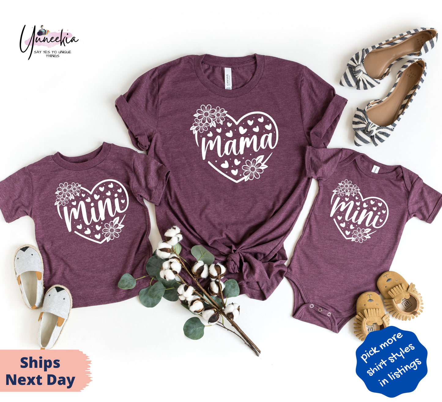 Mama Mini Shirt,Mama Mini Matching Set,Mini Toddler,Mini Youth,Mini Bodysuit,Baby and Mama,Mama T shirt,New Mom Gift Idea,Mini Bodysuit