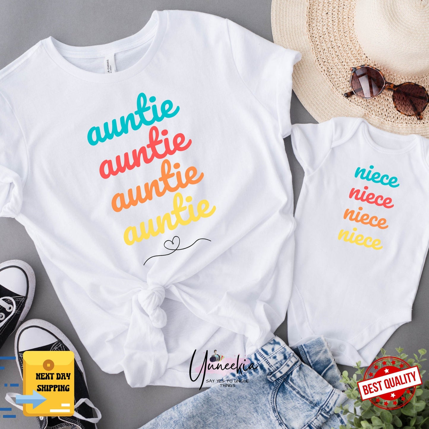 Aunt and Niece Shirts, Aunt shirt, Auntie shirt, Shirt for Aunt, New Aunt Shirt, New Aunt Gift, Aunt And Niece Best Friends For Life Shirt