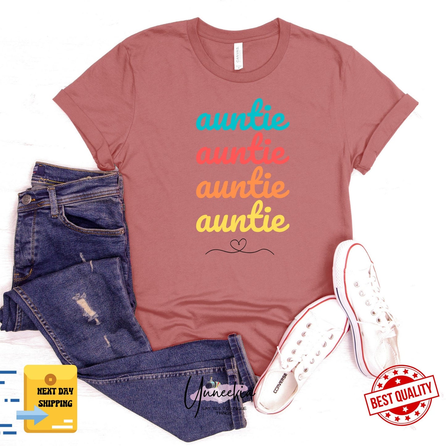 Aunt and Niece Shirts, Aunt shirt, Auntie shirt, Shirt for Aunt, New Aunt Shirt, New Aunt Gift, Aunt And Niece Best Friends For Life Shirt