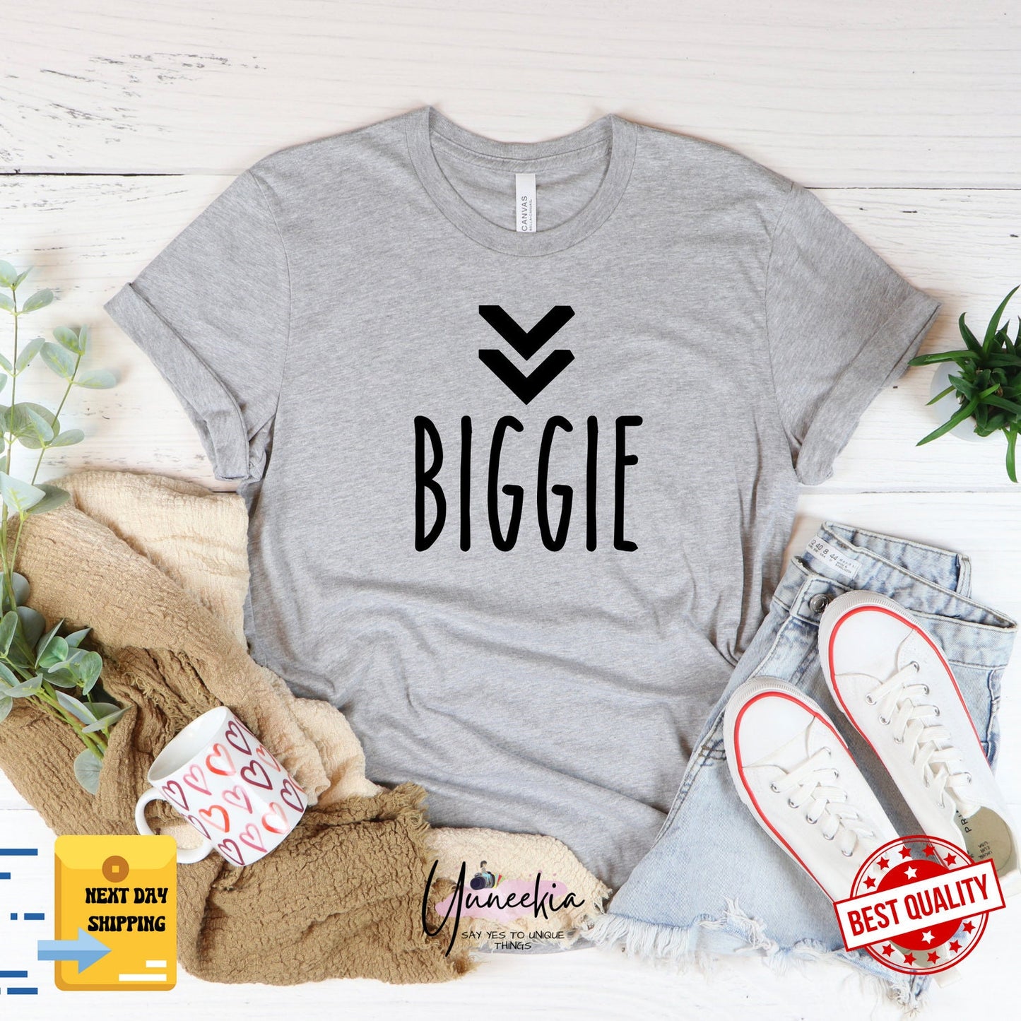 Biggie-Smalls Shirt, Dad and Son Shirts, Dad and Daughter Shirts, Fathers Day Gift, Father's Day Matching Shirts, Dad and Me Matching Shirts